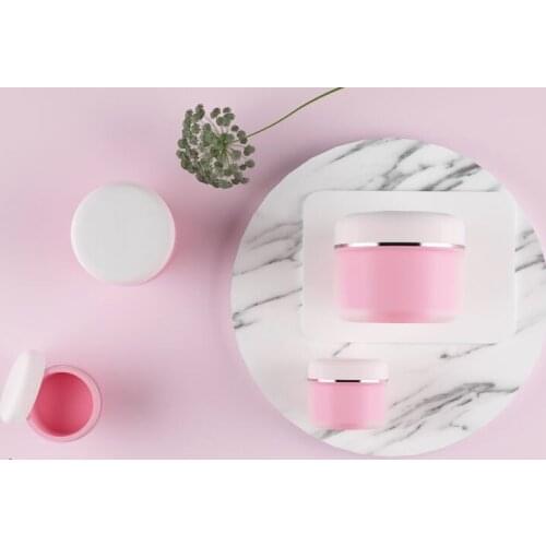 300pcs/lot 30g/50g/100g/150g Refillable Bottles Plastic Empty Makeup Jar Pot Travel Face Cream/Lotion/Cosmetic Container