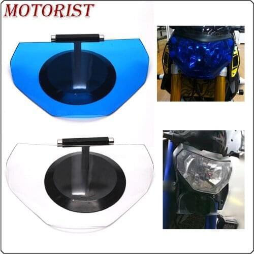 MOTORIST High Quality Motorbikes Acrylic Headlight Protector Cover Screen Lens For Yamaha MT09 FZ09 2014 2015 2016