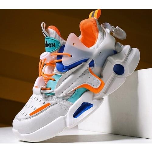 Kids Shoes High Quality Mesh Breathable Casual Sports Shoes for Boys Fashion Light Non-slip Running Sneakers Children Girl Shoes