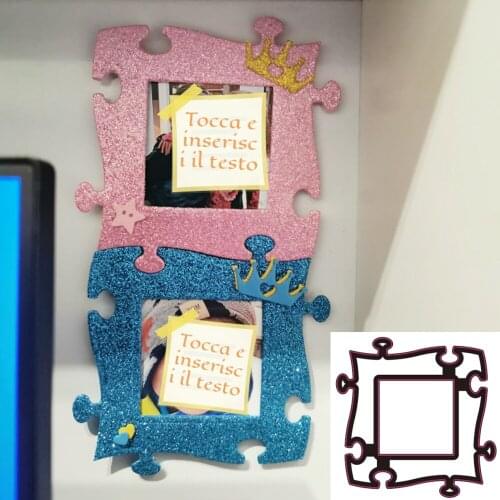 New Metal personality lace phase frame cutting mould scrapbook photo album embossing gift card making handicraft decoration