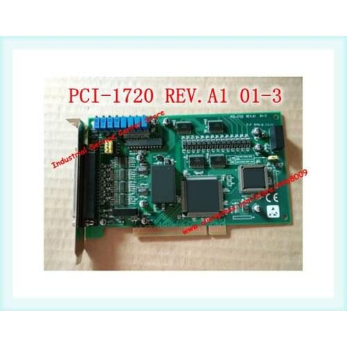 Original PCI-1720 REV.A1 01-3 Data Acquisition Card