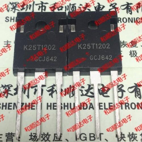 Original New / 2pcs / K25T1202 IKW25N120T2 TO-247 1200V 25A