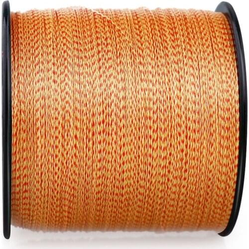 Spot fishing line X4 braided wire carp fishing cord 500m 1000m 1500m 2000m mix color super high quality new products 2-100LBS