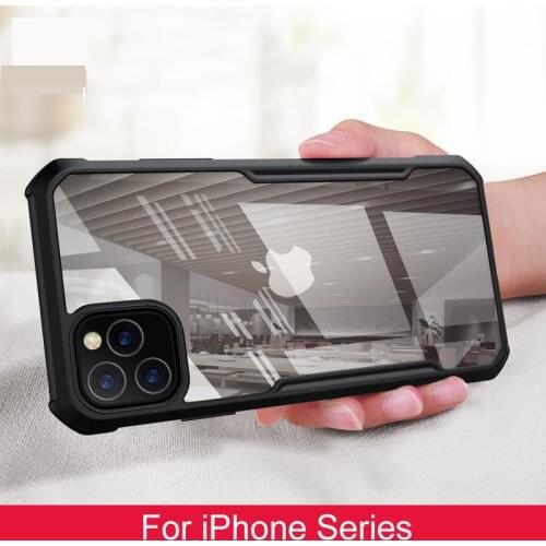 Phone Case For Iphone 11 11Pro 11Pro Max Xundd Transparent Protective Cover Shockproof Magnetic Ring For Fashion Business