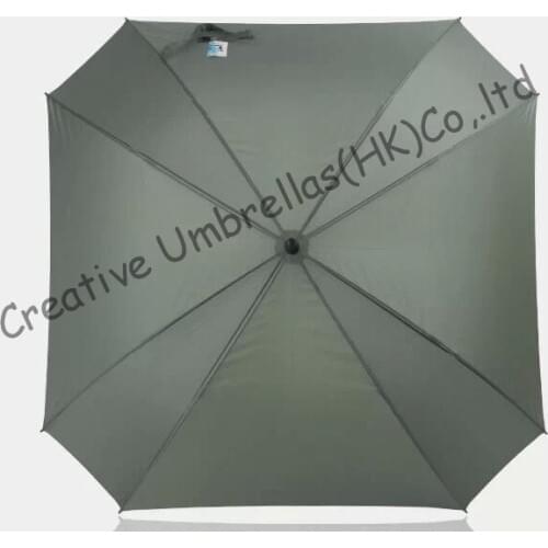 Square shape,large golf umbrella,universal special shape.auto open 14mm fiberglass shaft and 3.5mm fiberglass ribs,auto open