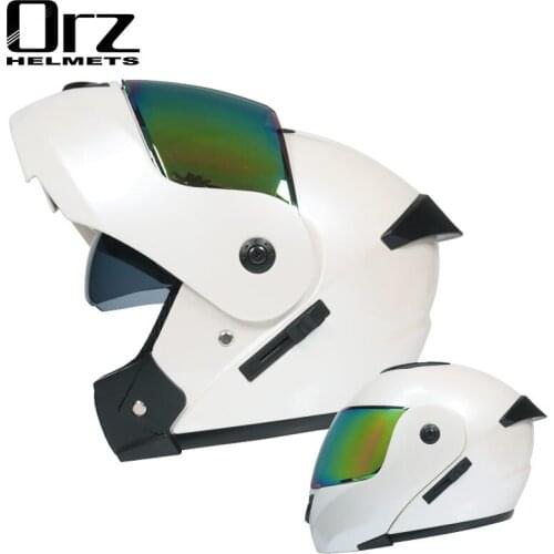 Safe full face helmet motorcycle helmet Flip up helmet with inner sun visor everybody affordable