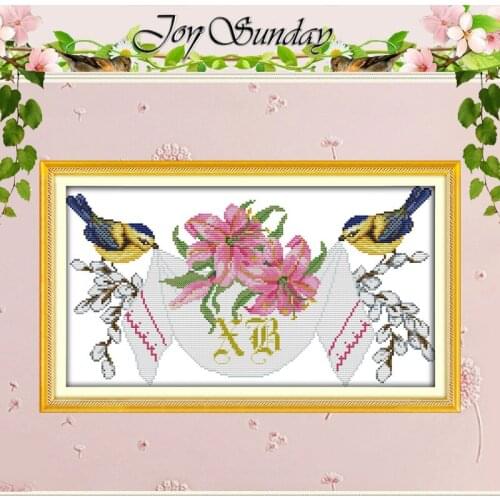 Wedding Anniversary Patterns Counted Cross Stitch 11CT 14CT Cross Stitch Sets Chinese Cross-stitch Kits Embroidery Needlework
