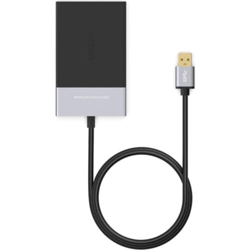 6 In 1 Multi Memory Card Reader 3.0 Multi-functional Card Reader USB 3.0 2 Port HUB High Speed Adapter For XQD CF SD TF