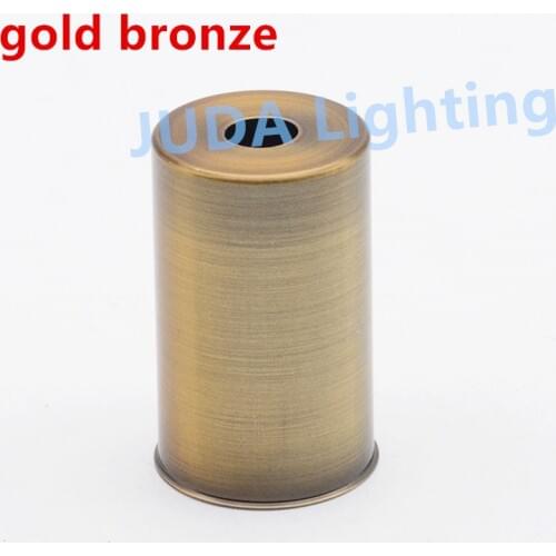 Vintage E14 lamp holder lamp cup for iron ceiling rose ceiling canopy lamp base fittings E14 socket lamp cup for led lights DIY