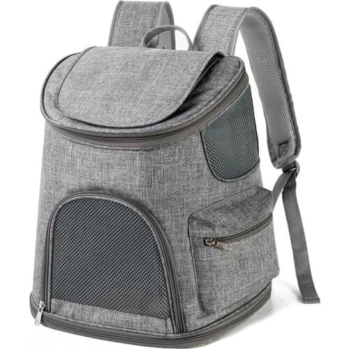 Outdoor Pet Backpack Oxford Waterproof Bag Dog and Cat Breathable Bags Load-bearing 7.5 KG