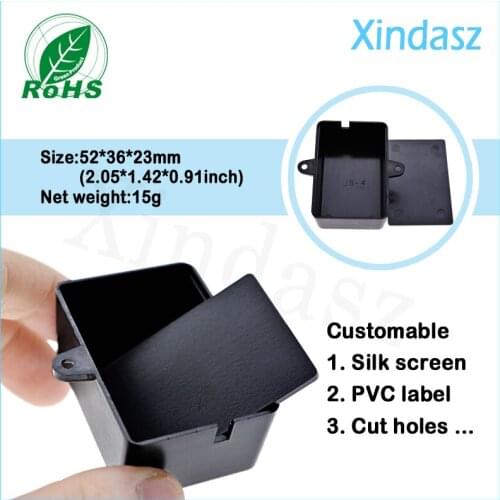 10pcs/lot)Wholesale -plastic electrical enclosure/XD-JS-4 /52*36*23mm