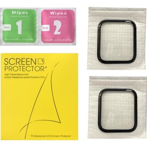 2Pcs 3D Full Screen Protector Film for oppo Watch 41mm 46mm Smart Watch Screen Protection with Wet Dry Wipes