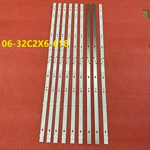 30pcs LED backlight For Philco PTV32C30D PTV32C30 PH32C10DSGWA 06-32C2X6-618-M10W14-NEW M07W14 M13W14 AKAI AKTV3227H LT-32C485