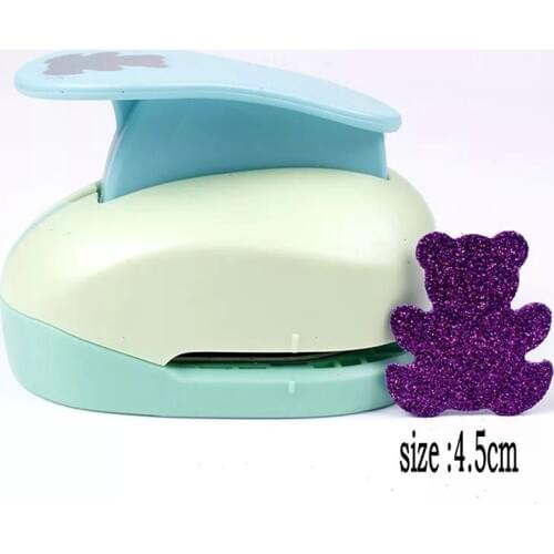 5/8"-3" panda punch perforadora de papel Teddy bear paper cutter cortador de papel de scrapbook furador de papel furador eva