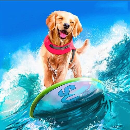 Diamond Painting Dog Picture Of Rhinestones Diamond Embroidery Animal Home Decoration Needlework Handmade Diy Gift