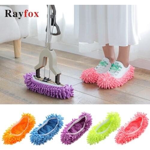 Kitchen Accessories Tool Mop Caps Waterproof Lazy Shoe Covers Clean Slipper Floor Dusting Cleaning Gadget Microfiber Household
