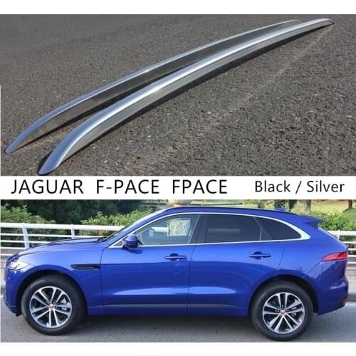 Roof Rack For JAGUAR F-PACE FPACE F PACE 2016-2021 Aluminum Alloy Rails Bar Luggage Carrier Bars top bar Racks Rail Boxes