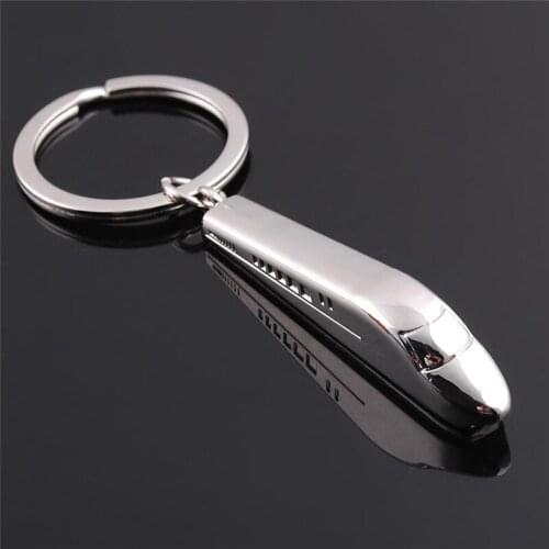 Top Quality bullet train High-Speed keychain keyring Key Holder Gifts