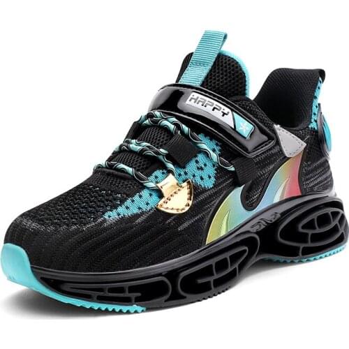 Children Shoes For Kids Sneakers Girls Shoes Boys Sneakers Hook&Loop Fashion Rubber Breathable Mesh School sapatos infantil 2021