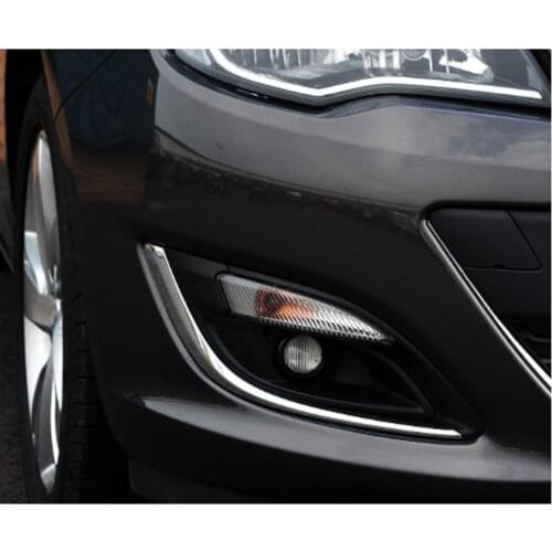 For Opel Astra J Fog Light Frame Stainless Steel Stainless Chrome High Quality Professional 2009-2019