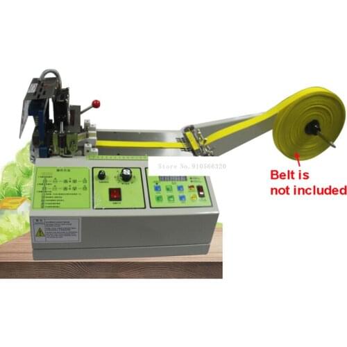 Elastic Band Electric Cutting Machine Automatic Hot Cutting Machine Nylon Webbing Satin Ribbon Shoelace Ribbon Cutter Machine