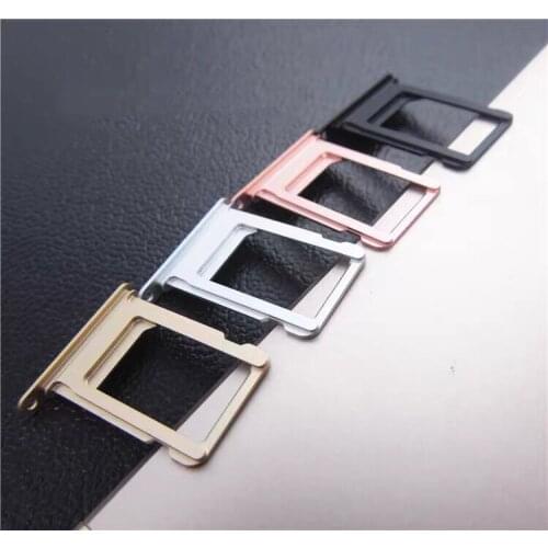 Micro Nano SIM Card Holder Tray Slot Replacement Part for iphone 7 7plus SIM Card Holder Adapter Socket