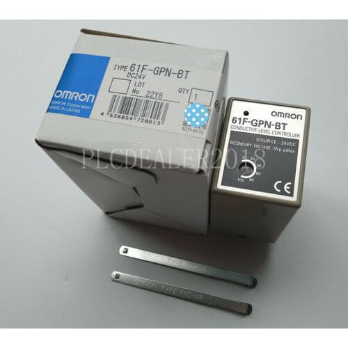 New In Box Omron 61F-GPN-BT PLC 24VDC Level Controller 61FGPNBT
