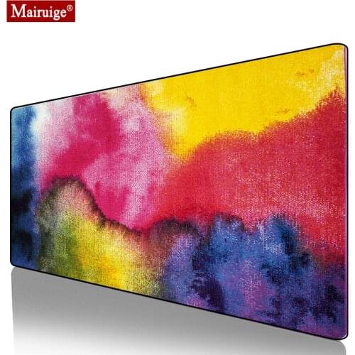 Persian Rug Colorful Painting Mouse Pad XXL Gamer Desk Mat Large Keyboard Pad Home Decoration Gaming MousePad 90x40cm/70x30cm