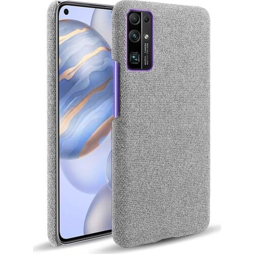 Cloth Cases For Huawei Honor 30 BMH-AN10 Case Slim Retro Cloth Hard Cover For Huawei Honor30 Pro EBG-AN00 30S 30 Plus EBG-AN10