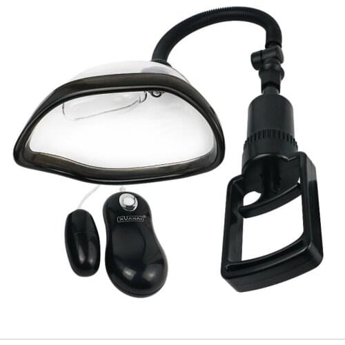 Vibrating Nipple Suckers Stimulation, Strong Suction Nipple Toys Wireless Vibrator Massager Sex Toys for Women