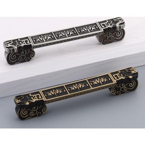 Butterfly Vintage Furniture Handles Classic Style Cabinet Cupboard Drawer Knobs for Door Cupboard Kitchen Hardware Silver Bronze