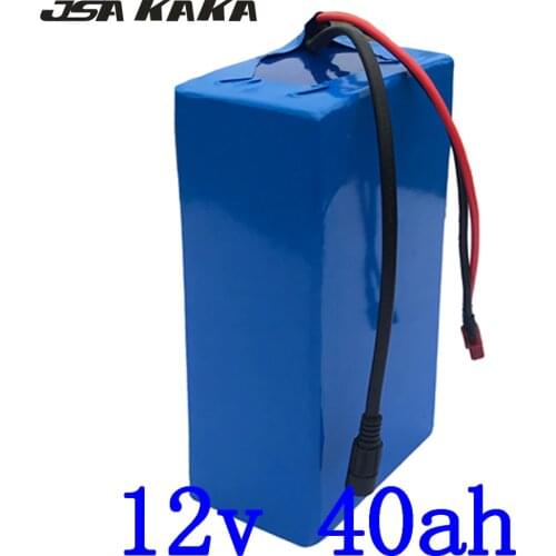 12V 200W 300W 350W battery pack 12V 40AH li-ion battery 12V 40000MAH Lithium battery for 12V 3S ebike Battery 12.6V 5A charger
