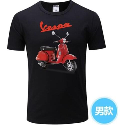 2020 Motorcycle Italy Coming Vespa PX 125 Man T shirt Made Loose Tops Mens TShirts Women Tee Teenage 15Color Tee TShirt XS-XXXL