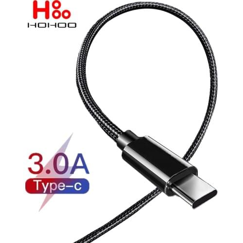 3A USB Type c Cable Fast Charging Cable For Xiaomi Redmi Note8 Pro 8A Cable USB Type C Data Sync For Xiaomi 10 9 lite Pro Cable