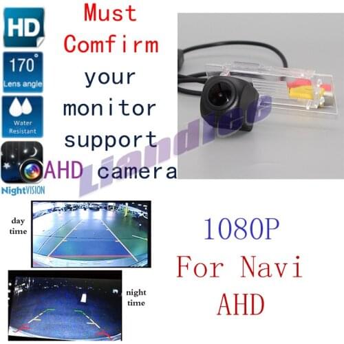 Car Rear Camera Big CCD Night View Backup Reverse AHD Vision 1080 720 For Mercedes Benz SMART 2015~2016 RCA WaterPoof CAM