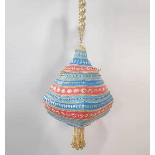 DOYUTIG Indian Style Womens Colorful Enamel Wedding Bags Antique Metal Bucket Clutches Handmade Bag Lady Wedding Handbag F827