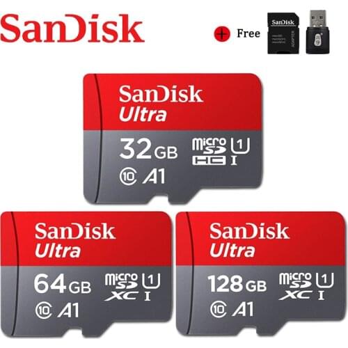 Sandisk Ultra Micro SD 128GB 32GB 64GB 256GB 16G 400GB Micro SD Card SD/TF Flash Card Memory Card 32 64 128 gb microSD for Phone