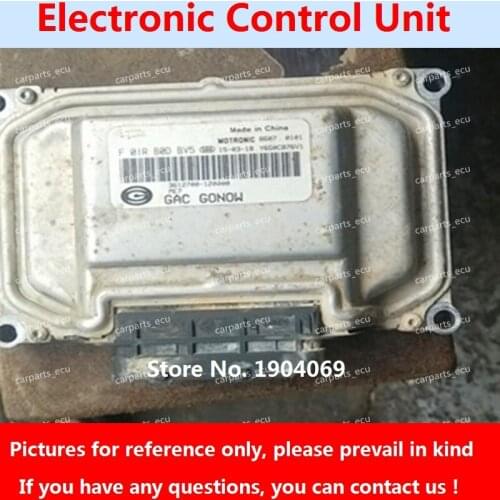 Engine Computer Board F01R00DBV5 F01RB0DBV5 3612700-120000 ME7 ECU F01R00DS88 1120003BAC2300 F01RB0DS88 For GAC GONOW Car