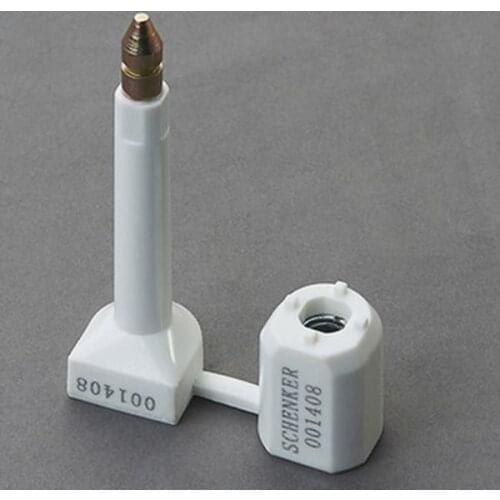 10pcs ISO / PAS17712 High Security Containers Steel Bolt Lock Door Self-Locking Seals for Container Bullet Seals Wholesale