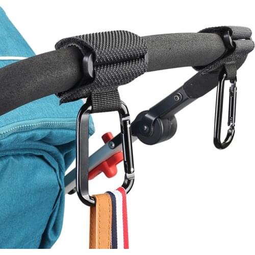 2Pcs Baby Stroller Hook Strong Hanger For Baby Pushchair Prams Poussette Hook Stroller Organizer Hanger Hook For Diaper Bags