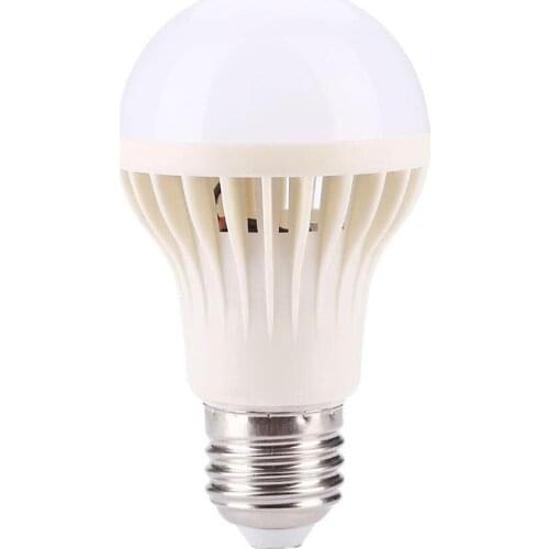 Light Sound Sensor Lamp Auto Household LED Bulb Household NAS E27 5W PIR Motion Detection Lighting Fixture SMD2835