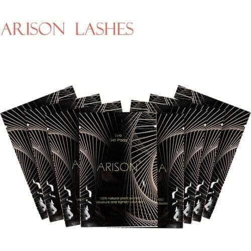 Arison lashes New 50 Pairs Eyelash Extension Under Gel Eye Pads Eye Mask Paper Patches Tips Sticker Make Up Tools Mask Pack