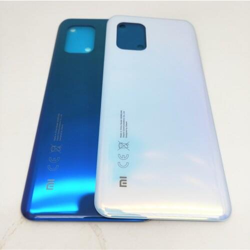 New Original For Xiaomi Mi 10 Lite Back Glass Mi10 Lite 5G Rear shell Panel Battery Cover Housing Door Case Replacement Parts