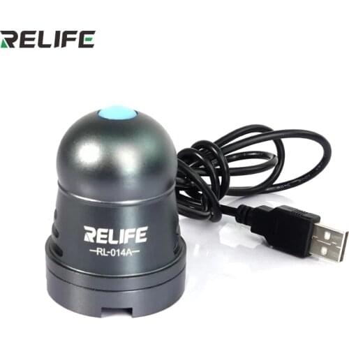 Relife RL-014A High-Power High-Efficiency USB UV Curing Lamp Fast Curing Third Gear Timing Function Green Oil Glue Curing Tool