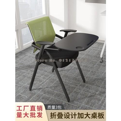 Training chair with table board, writing board, conference chair, foldable chair, office stool, folding training table and chair