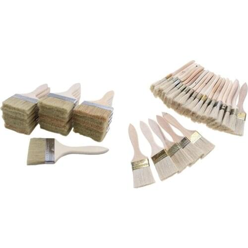 18 Pack of 4 Inch (89mm) Paint Brushes and Chip Paint Brushes & 24 Pack of 2 Inch (48mm)
