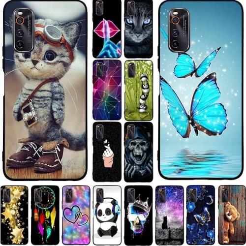 Cute Case For Vivo Iqoo Neo3 5G Case Silicone Soft TPU Phone Cover For Vivo iQOO Neo3 Neo 3 Back Covers Anime Bumper Protective