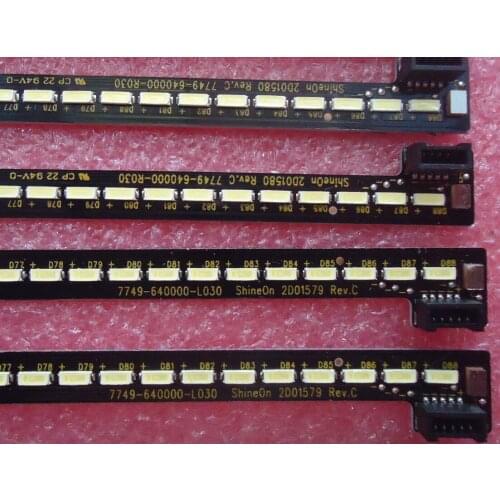 FOR skyworth FOR Coocaa 40K1Y 8S07 Article lamp 7762-640000-R010 7749-640000-L030 1piece=88LED 441MM