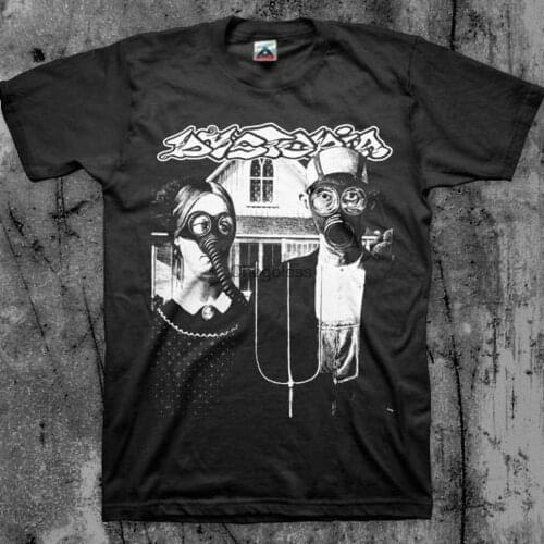 Dystopia t shirt crust punk band(4)