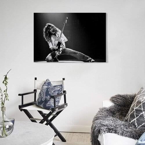 Eddie Van Halen Posters Canvas Art Prints Wall Painting Picture Modern Bedroom Decor (One of the greatest guitarists in the worl